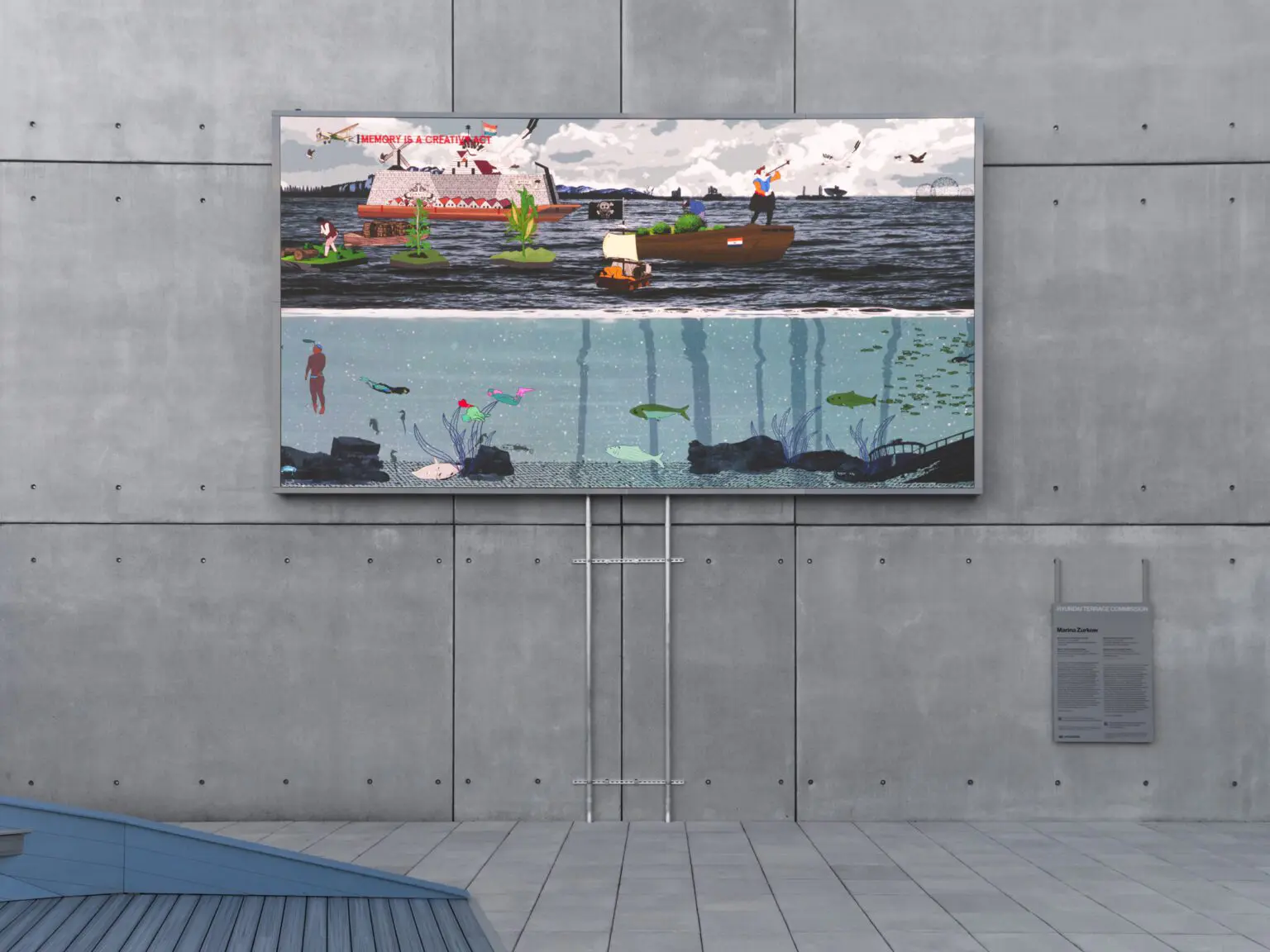 The River is a Circle by Marina Zurkow