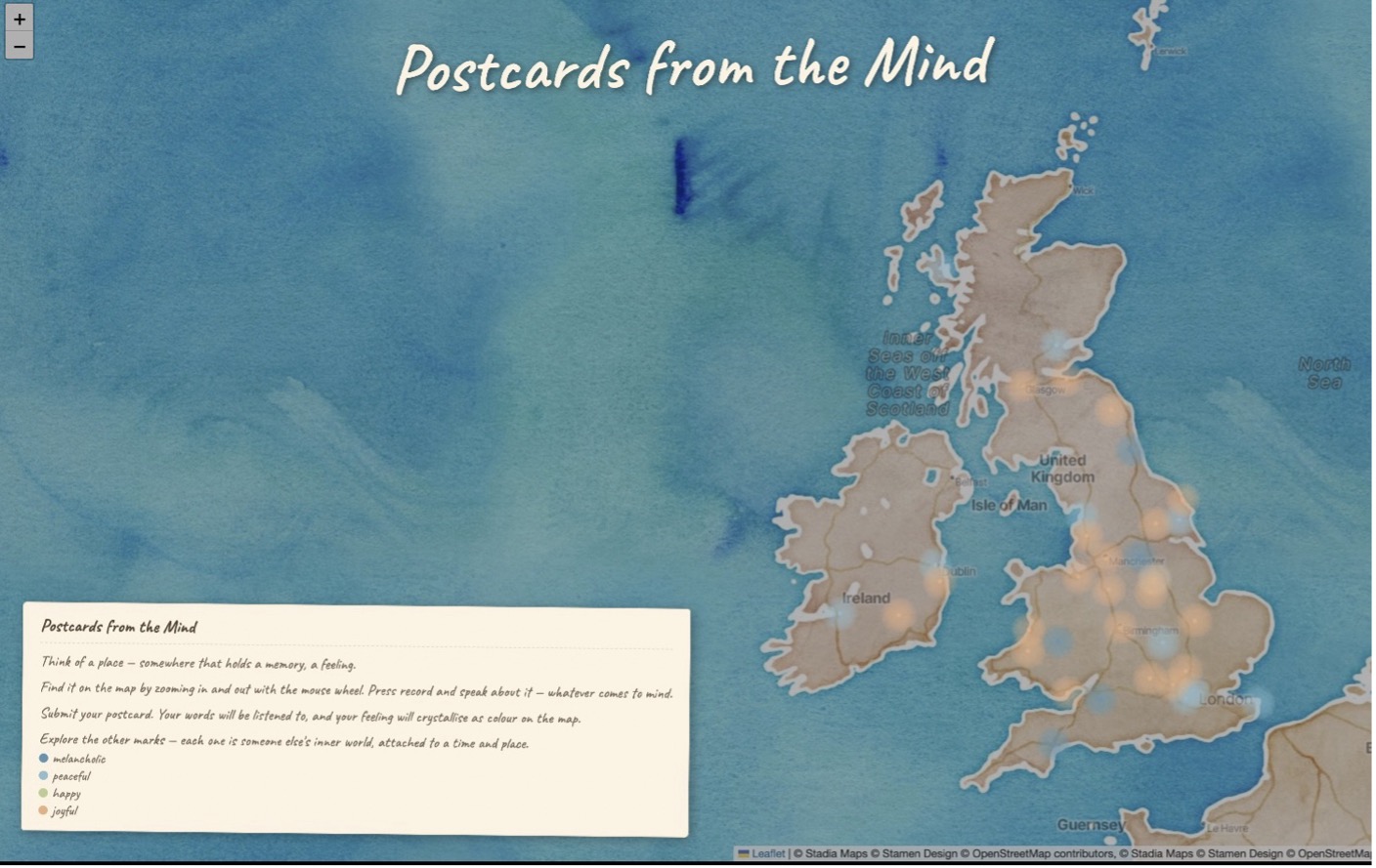 Postcards from the Mind